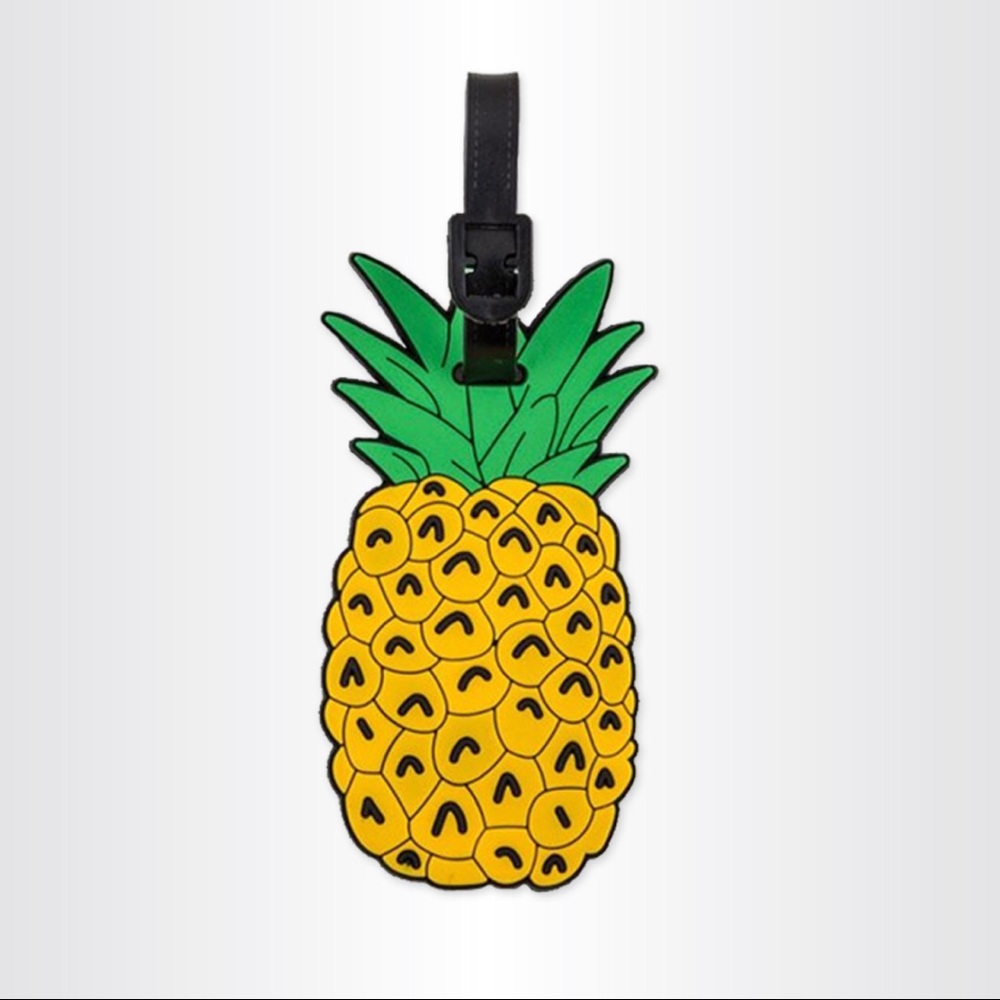 Pineapple Luggage Tag